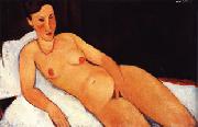 Amedeo Modigliani Nude with Coral Necklace oil painting